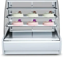 IGLOO Kuchentheke Konditoreitheke KAMELEO 1.3 weiß, Umluft, Breite 1405mm