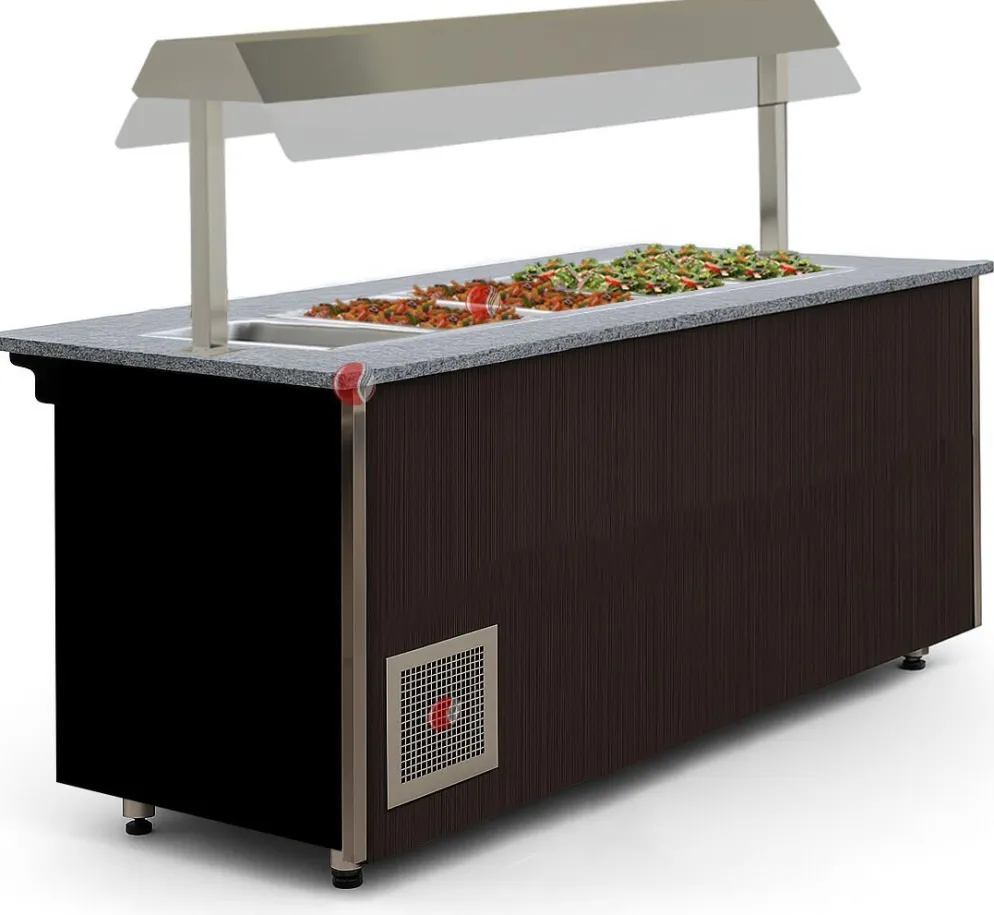 IGLOO Salatbar Buffetwagen Gastroline ML17 Open 2.0, Länge 2000mm