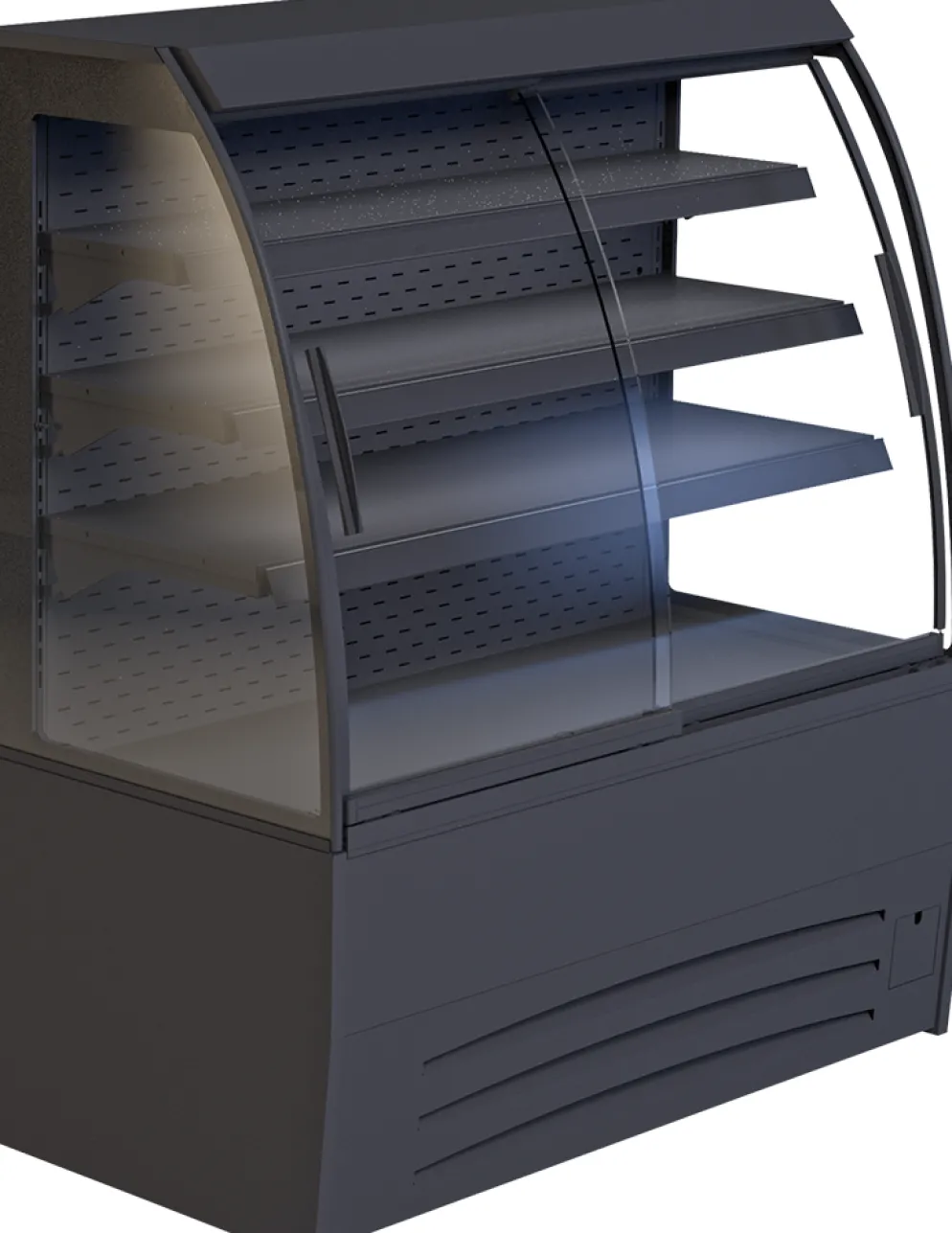 IGLOO Wandkühlregal Luna 90 DP mit Schiebetüren, 900 mm