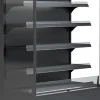 IGLOO Wandkühlregal Variant 132 Black Line mit Nachtrollo, 1320 mm
