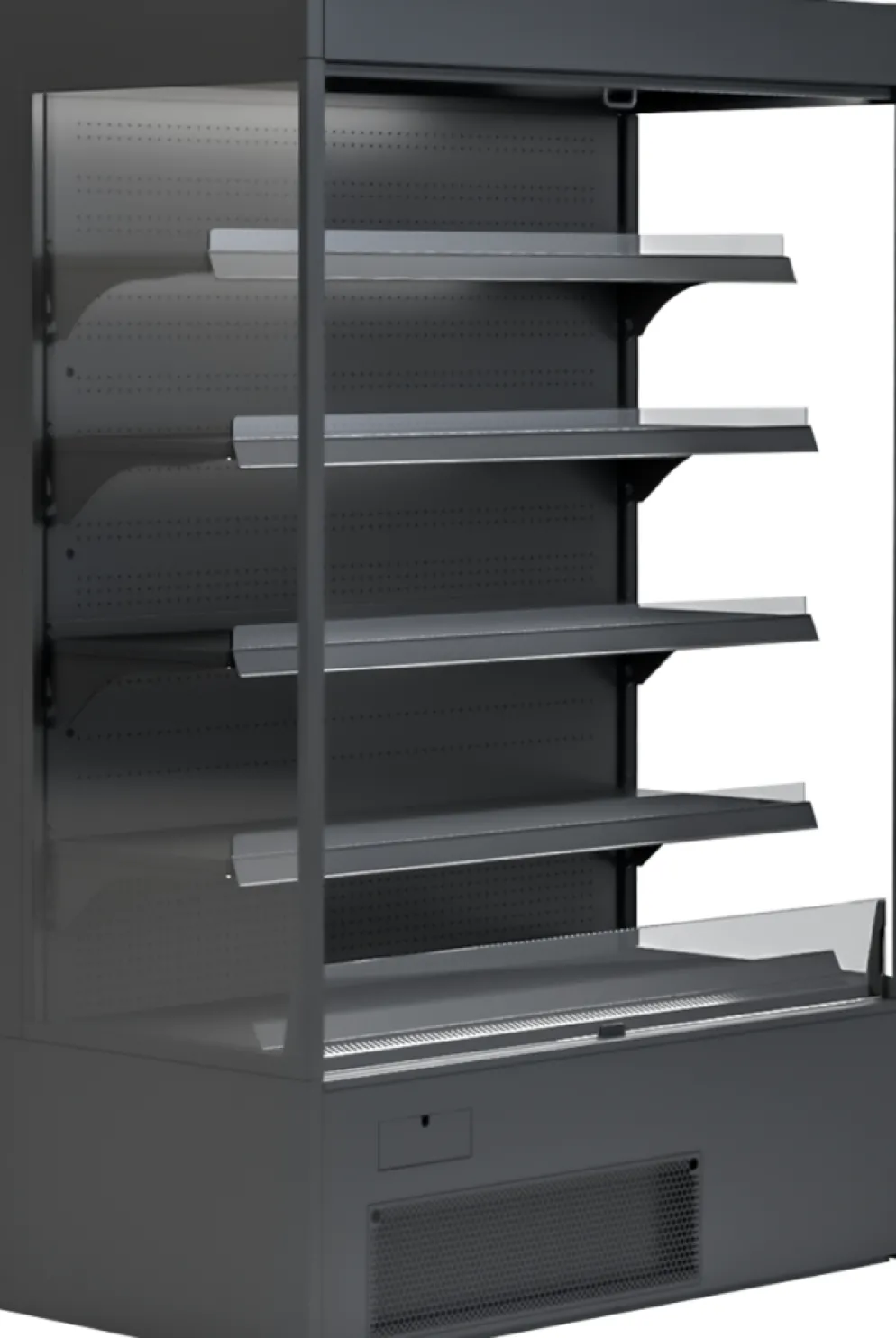 IGLOO Wandkühlregal Variant 132 Black Line mit Nachtrollo, 1320 mm