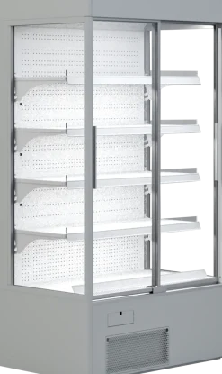 IGLOO Wandkühlregal Variant 167 mit Glasschiebetüren 1,14 kW, 1670 mm