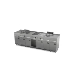 Induktionsherd 2 Zonen Entry 700 Serie, 400x700x941mm