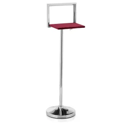 Info Ständer 120 cm hoch, DIN A4 Format quer silber