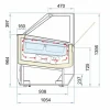 ISA Speiseeisvitrine Millenium 16 1496 mm