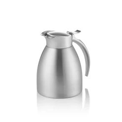 Isolierkanne, 0,3 Liter, Ø 10,5 cm, Höhe 13,5 cm, Chromnickelstahl 18/8