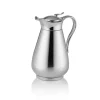 Isolierkanne, 0,6 Liter, Ø 10,5 cm, Höhe 10,5 cm, Chromnickelstahl 18/8