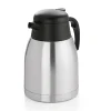 Isolierkanne, 1,5 Liter, Ø 14 cm, Höhe 22 cm, doppelwandig, Chromnickelstahl