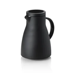 Isolierkanne, 0,7 Liter, Ø 12,5 cm, Höhe 19,5 cm, schwarz, Polypropylen