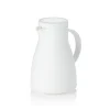 Isolierkanne, 0,7 Liter, Ø 12,5 cm, Höhe 19,5 cm, weiß, Polypropylen