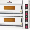 ITALFORNI Pizzaofen Allround für 4+4 Pizzen ø32cm elektro 9 kW
