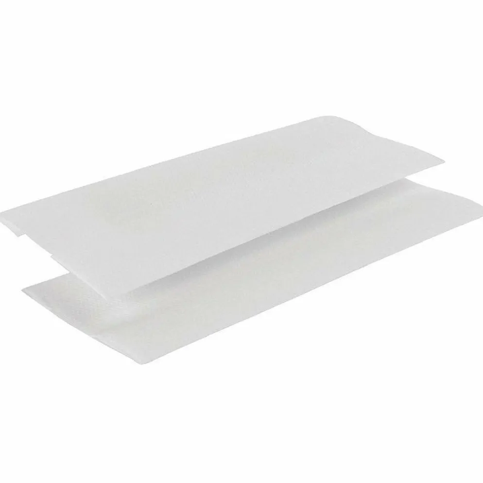 Jantex C-gefaltete Handtücher weiß 2-lagig 15er Pack