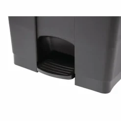 Jantex Küchenpedaleimer schwarz 65L