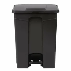 Jantex Küchenpedaleimer schwarz 65L