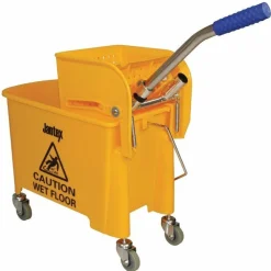 Jantex Moppeimer mit Mopppresse gelb 20L