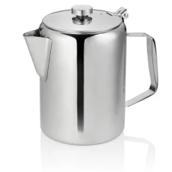 Kaffeekanne, 2 Liter, Ø 12,5 cm, Höhe 19 cm, Chromnickelstahl