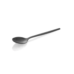 Kaffeelöffel Set ALEX BLACK, mit schwarz, matter PVD Beschichtung, 13,5 cm, Set á 12 Stück