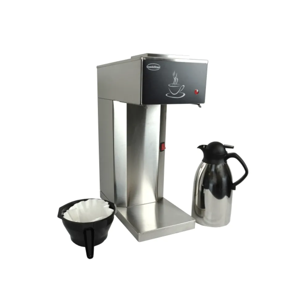 Kaffeemaschine mit Thermoskanne 2L, Edelstahl