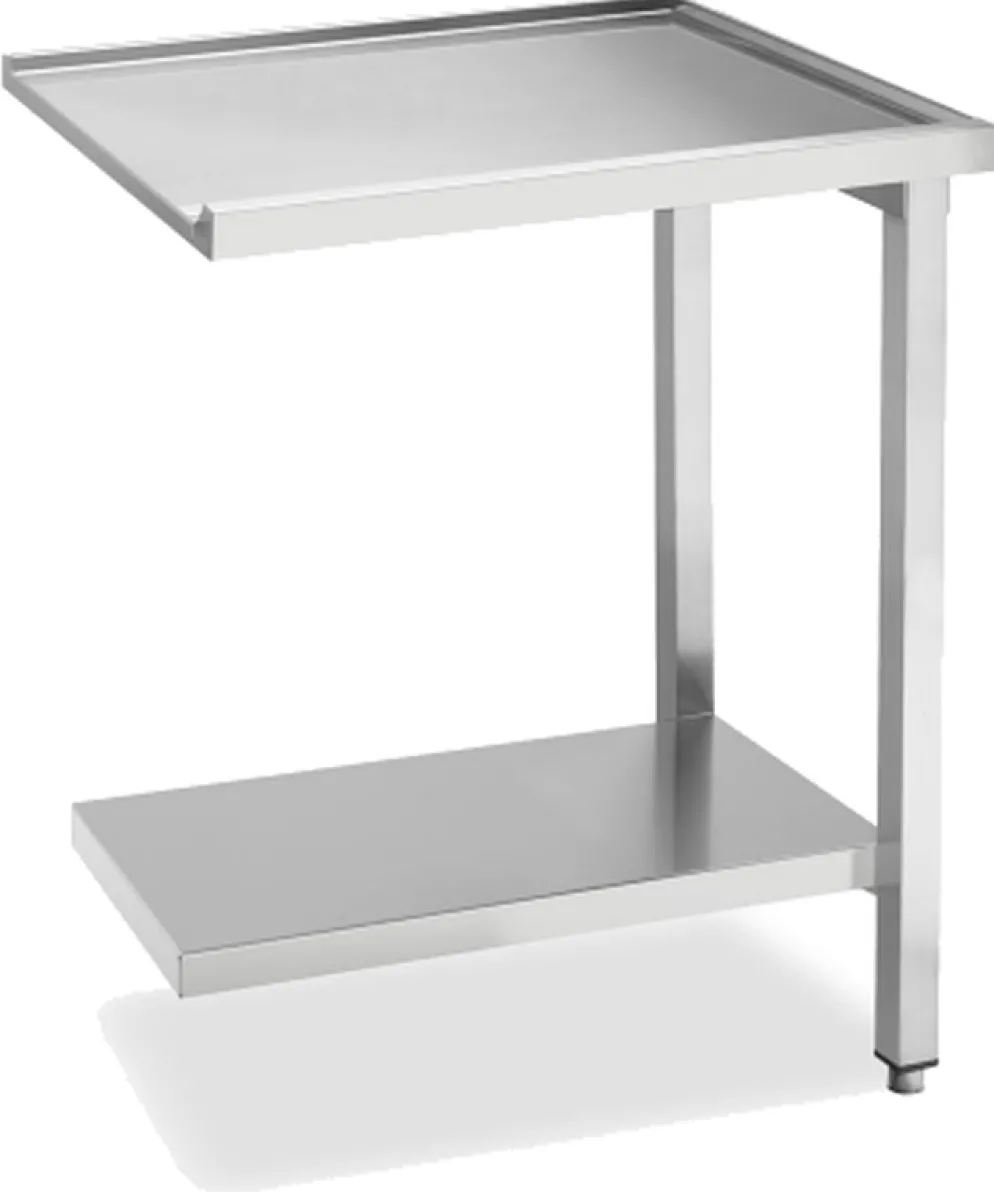KBS Ablauftisch Breite 70cm mit Grundboden ohne Aufkantung