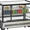 KBS Aufsatzkühlvitrine mit 2 Etagen, 230V, 880x566x680mm