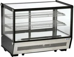 KBS Aufsatzkühlvitrine mit 2 Etagen, 230V, 880x566x680mm