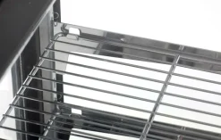 KBS Aufsatzkühlvitrine mit 2 Etagen, 230V, 880x566x680mm