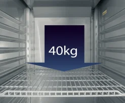 KBS Edelstahlkühlschrank KU 753, 610L
