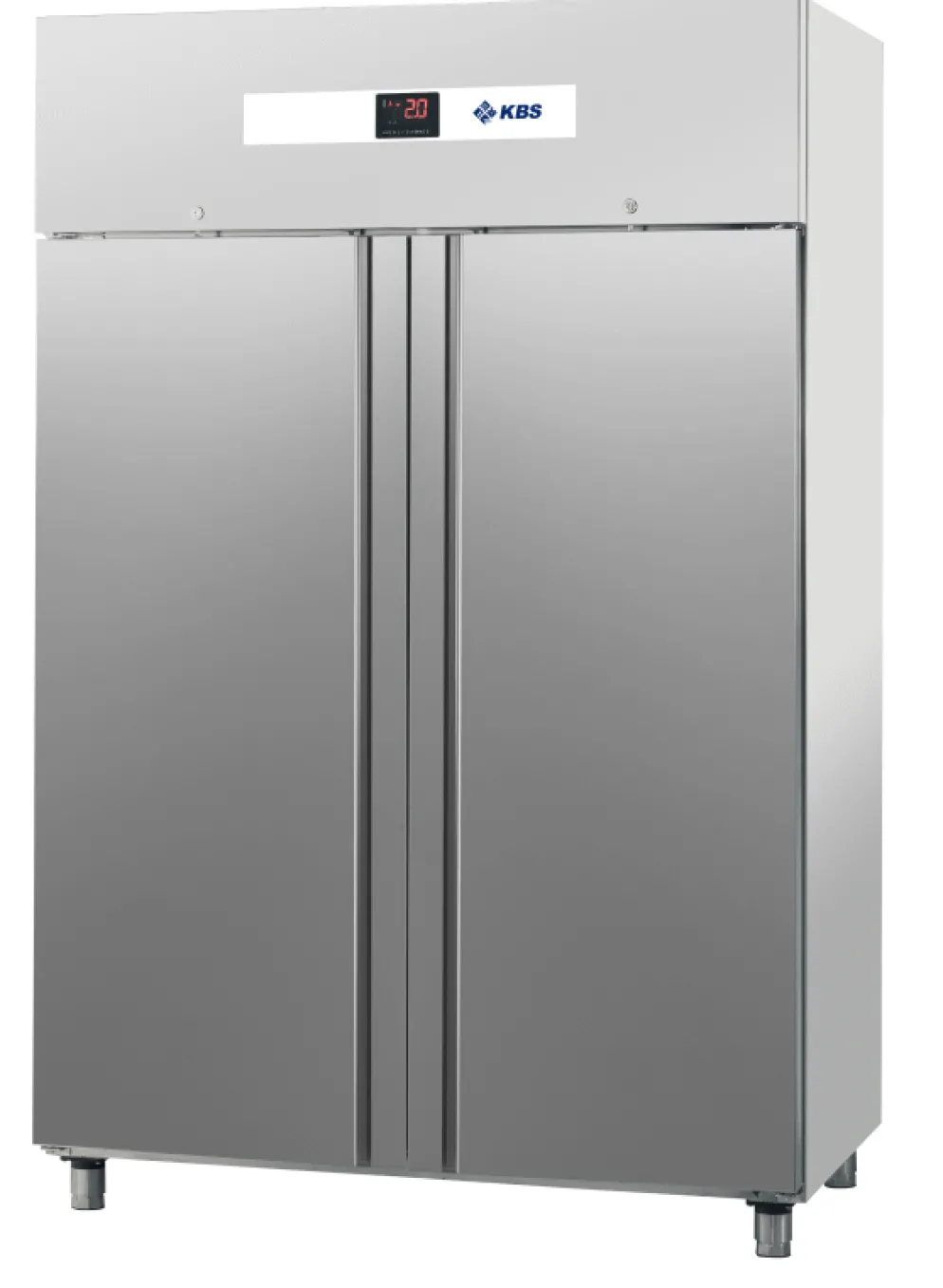 KBS Edelstahlkühlschrank KU 1453, 1332L, GN2/1