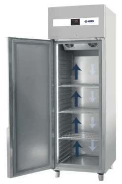 KBS Edelstahltiefkühlschrank TKU 753, 610L, GN2/1