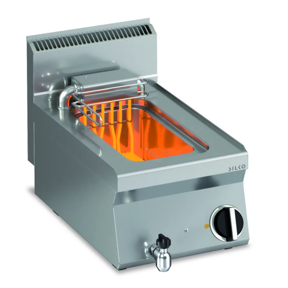 KBS Elektro Fritteuse 10 Liter, 1 Becken, 6kW