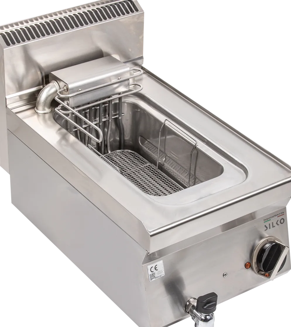 KBS Elektro Fritteuse 10 Liter, 1 Becken, 6kW