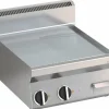 KBS Elektro Grillplatte glatte verchrom Heizfläche 596x555mm 2 Heizzonen, 7,8kW