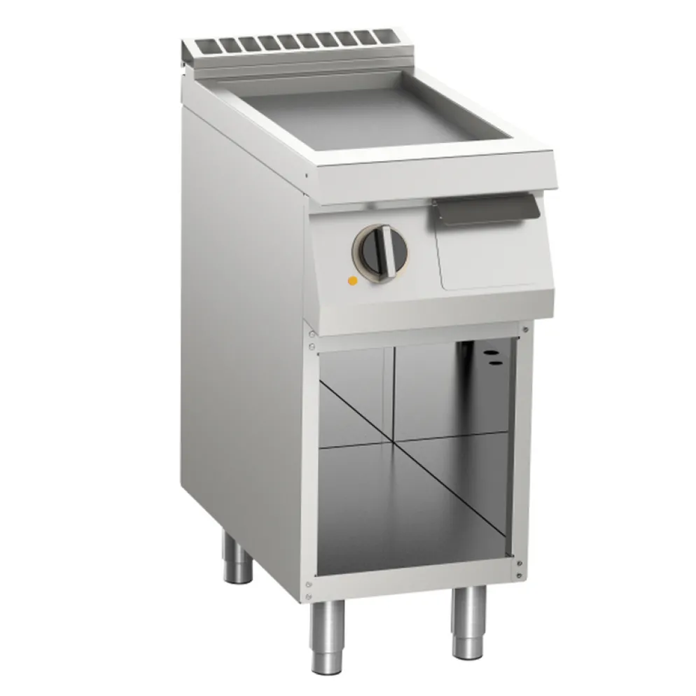 KBS Elektro-Grillplatte glatt verchromt 5,4kW 1 Heizzone