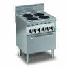 KBS Elektro-Herd mit Umluftofen, 4 runde Platten, 700x650x850mm, 14,6kW