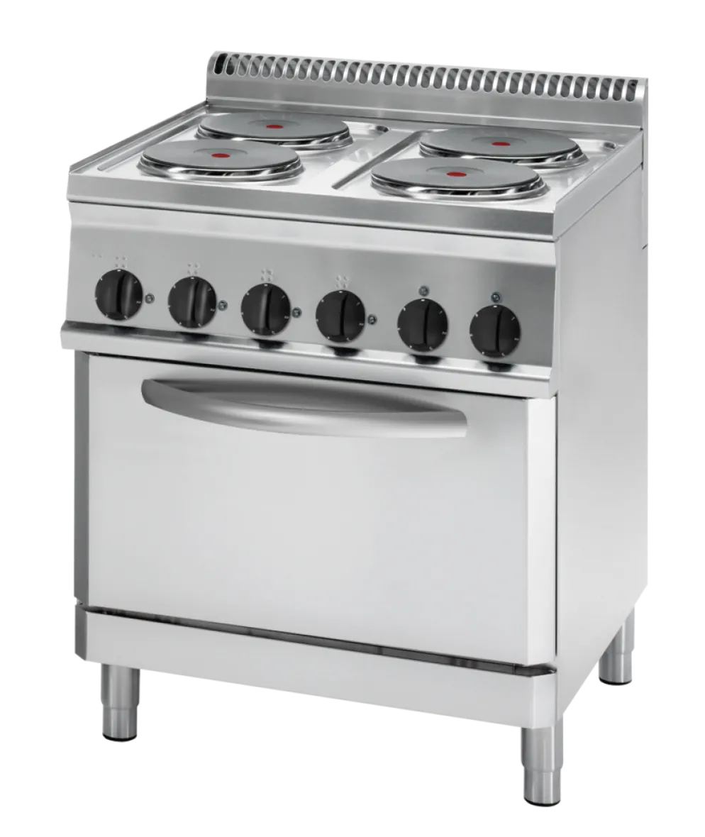KBS Elektro-Herd Ready-Line, 15,4kW, Umluft-Backofen, 700x700x850mm
