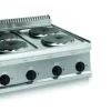 KBS Elektro-Kochfläche Ready-Line, 10,4kW 4 Platten, 700x700x280mm