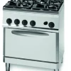 KBS Gas-Herd Ready-Line, 19,5kW 4 Brenner, Elektro Backofen, 700x700x850mm