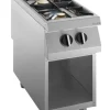 KBS Gas-Kochfläche 2 Brenner 15 kW, offener Unterbau