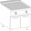 KBS Gas-Lavasteingrill 2 Heizzonen 20 kW