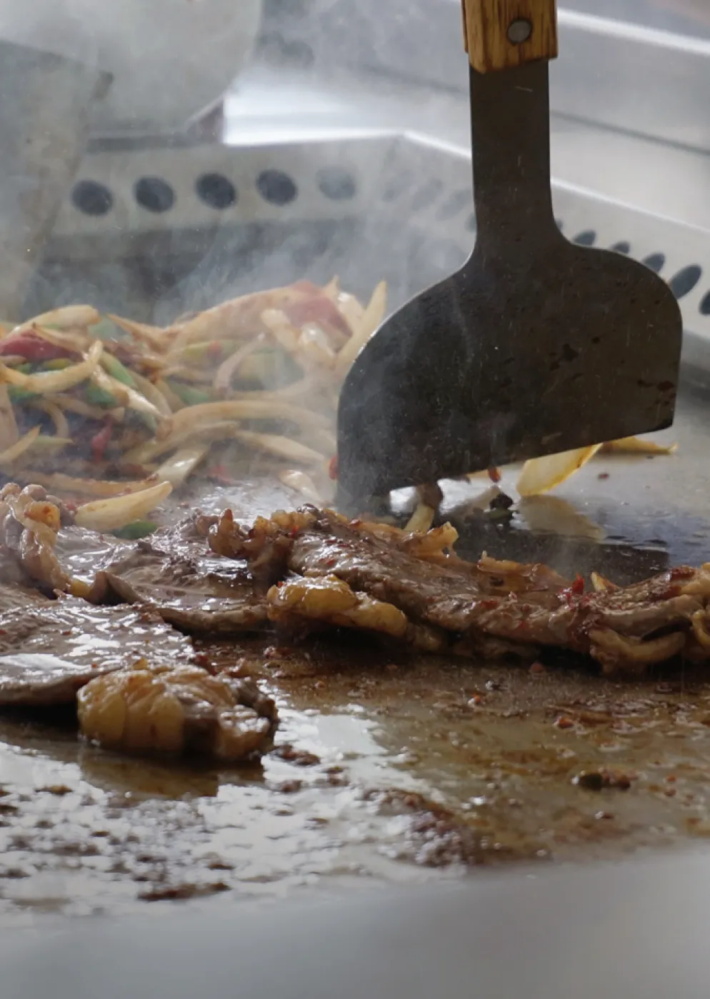 KBS Gas Teppanyaki-Grill mit 2 Heizzonen 14 kW Tischgerät