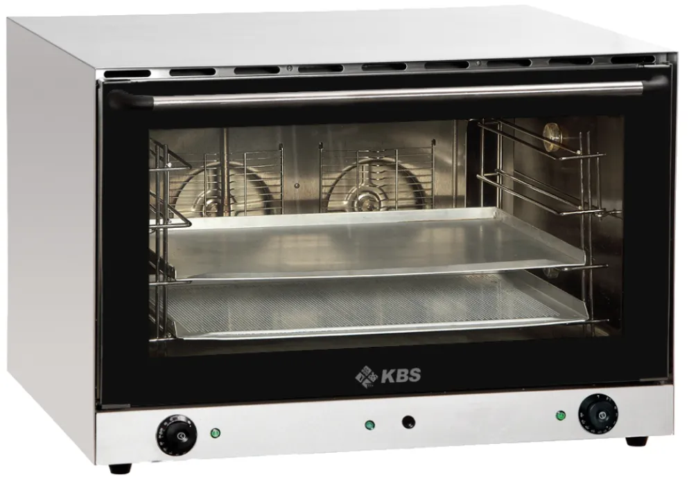 KBS Heißluftofen Euronorm 6,4 kW mit manueller Beschwadung