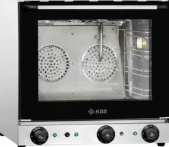KBS Heißluftofen Premium mit Beschwadung, 2,7kW, für 4 Bleche 435x314mm