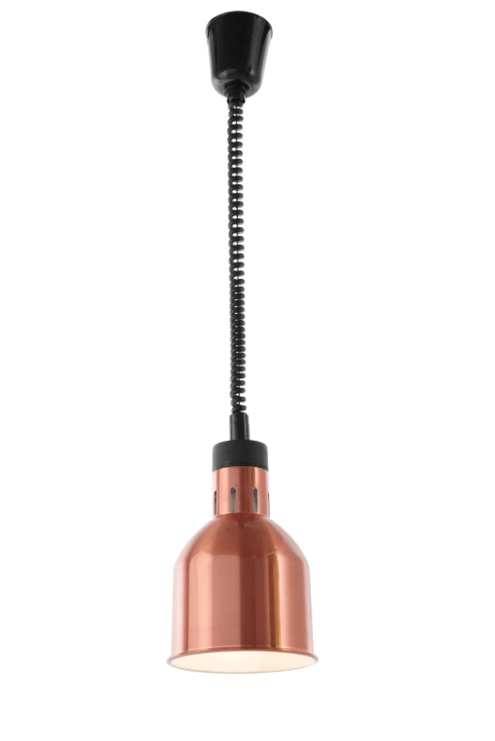 KBS Infrarot Heizlampe Kupfer eloxiert inkl. Leuchtmittel