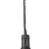 KBS Infrarot Heizlampe Schwarz inkl. Leuchtmittel