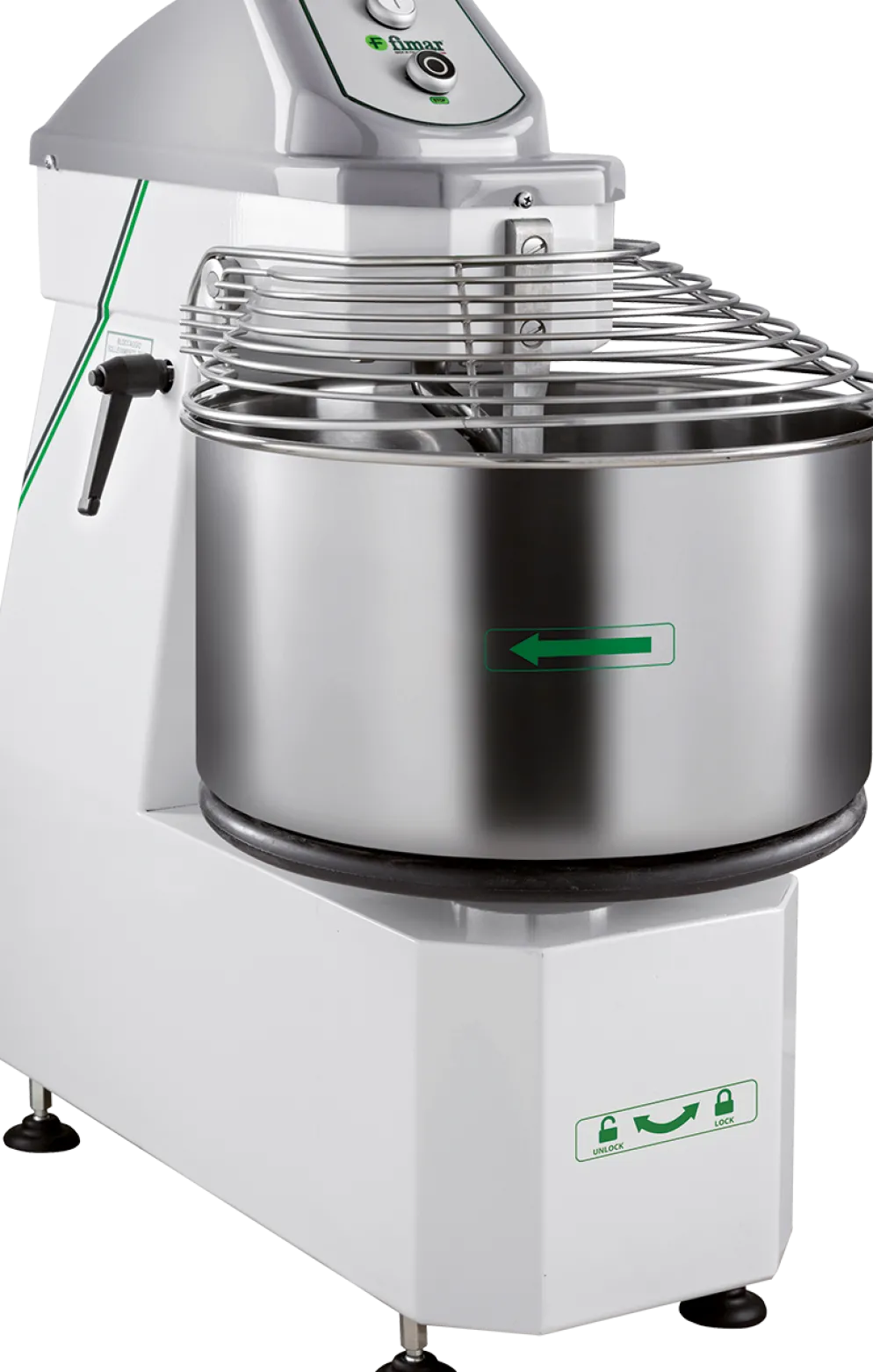 KBS Teigknetmaschine KMP50, 50kg/62 L, 400V Kessel entnehmbar