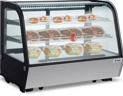 KBS Tischkühlvitrine mit LED Beleuchtung ASV 900, 874 x 570 x 686 mm