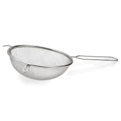 Küchensieb Set, Ø 10 cm, Maschenweite 1,5 mm, Set á 4 Stück, Chromnickelstahl