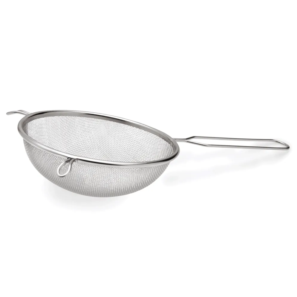 Küchensieb Set, Ø 22 cm, Maschenweite 1,5 mm, Set á 4 Stück, Chromnickelstahl