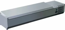 Kühlaufsatz RX 1410 mit CNS Deckel, 1400x395x280 mm, 5x GN 1/3