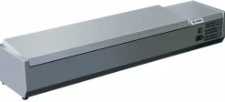 Kühlaufsatz RX 2010 mit CNS Deckel, 2000x395x280 mm, 9x GN 1/3